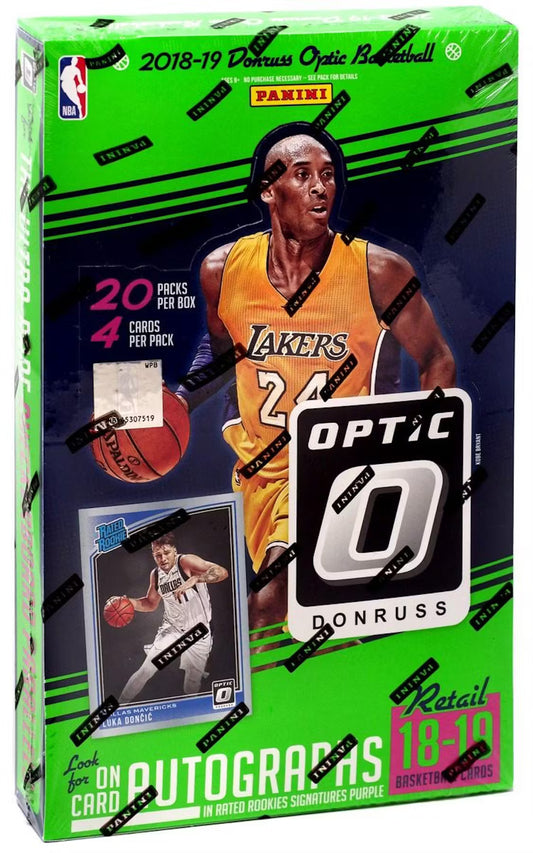 2018-19 Panini Donruss Optic Basketball 20-Pack Retail Box