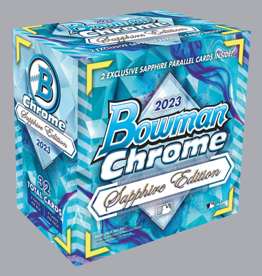2023 Bowman Chrome Baseball Sapphire Edition Box
