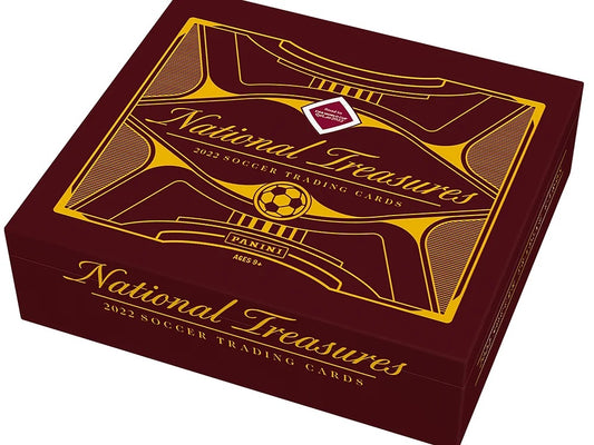 2022 Panini National Treasures FIFA Road to World Cup Soccer Hobby Box