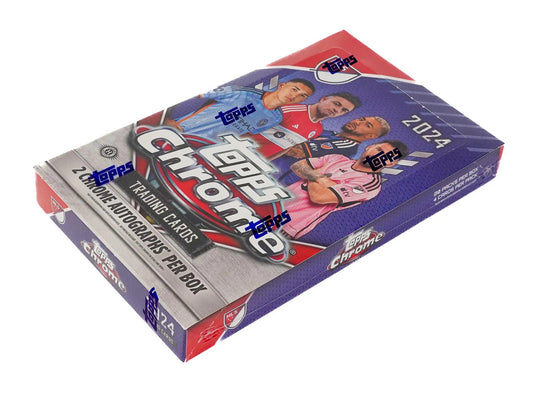 2024 Topps Chrome MLS Soccer Hobby Box