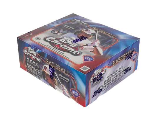 2024 Topps Chrome Update Series Baseball Jumbo Hobby Box