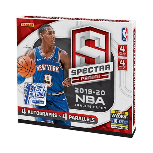 2019-20 Panini Spectra Basketball Hobby Box - 1st Off The Line (FOTL)