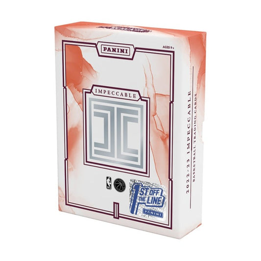 2022-23 Panini Impeccable Basketball Hobby Box - 1st Off The Line (FOTL)