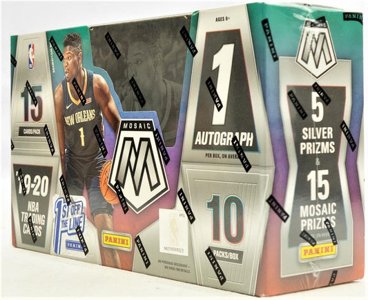 2019-20 Panini Mosaic Basketball Hobby Box - 1st Off The Line (FOTL)