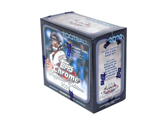 2024 Topps Chrome Football Sapphire Edition Box