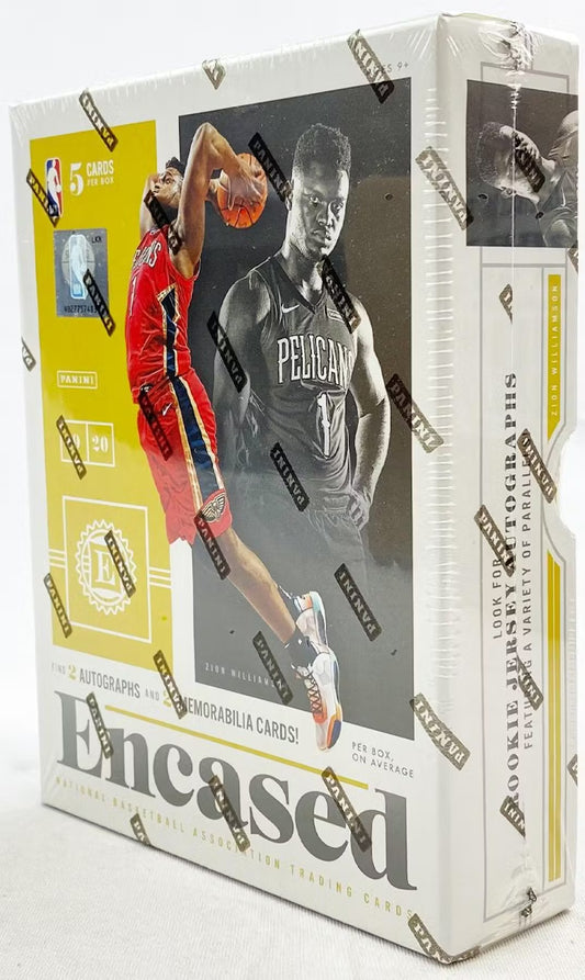 2019-20 Panini Encased Basketball Hobby Box