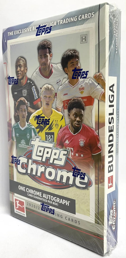 2020-21 Topps Chrome Bundesliga Soccer Hobby Box