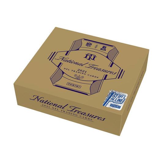 2021 Panini National Treasures Football Hobby Box - 1st Off The Line (FOTL)