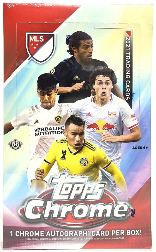 2021 Topps MLS Chrome Soccer Hobby Box