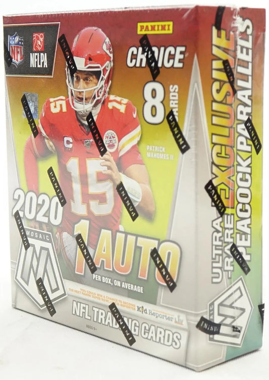 2020 Panini Mosaic Choice Football Hobby Box