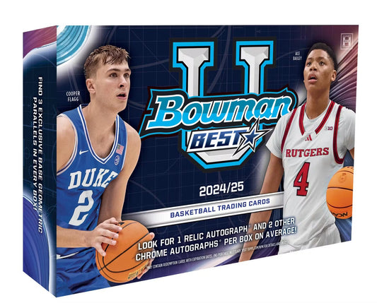 2024-25 Bowman University Best Basketball Breaker's Delight Box