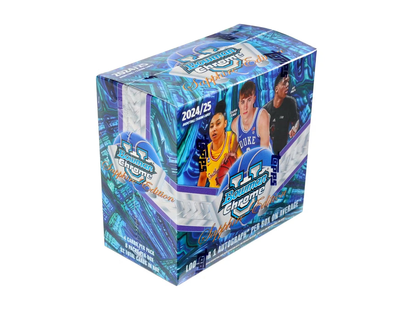 2024-25 Bowman University Chrome Basketball Sapphire Edition Box