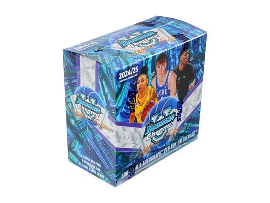 2024-25 Bowman University Chrome Basketball Sapphire Edition Box