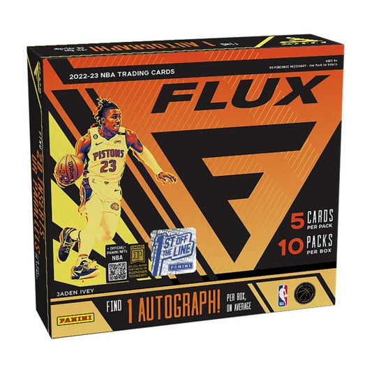 2022-23 Panini Flux Basketball Hobby Box - 1st Off The Line (FOTL)