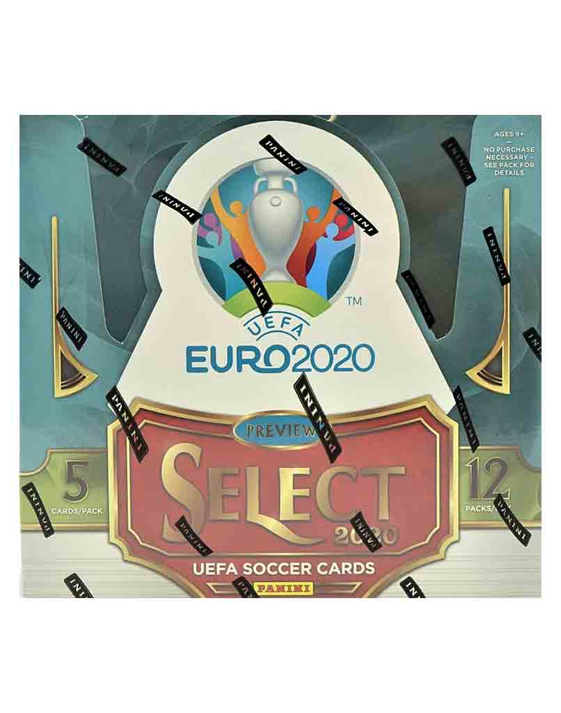 2019-20 Panini Select UEFA Euro Soccer Hobby Box