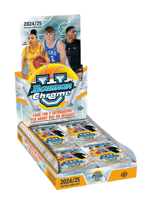 2024-25 Bowman University Chrome Basketball Hobby Box