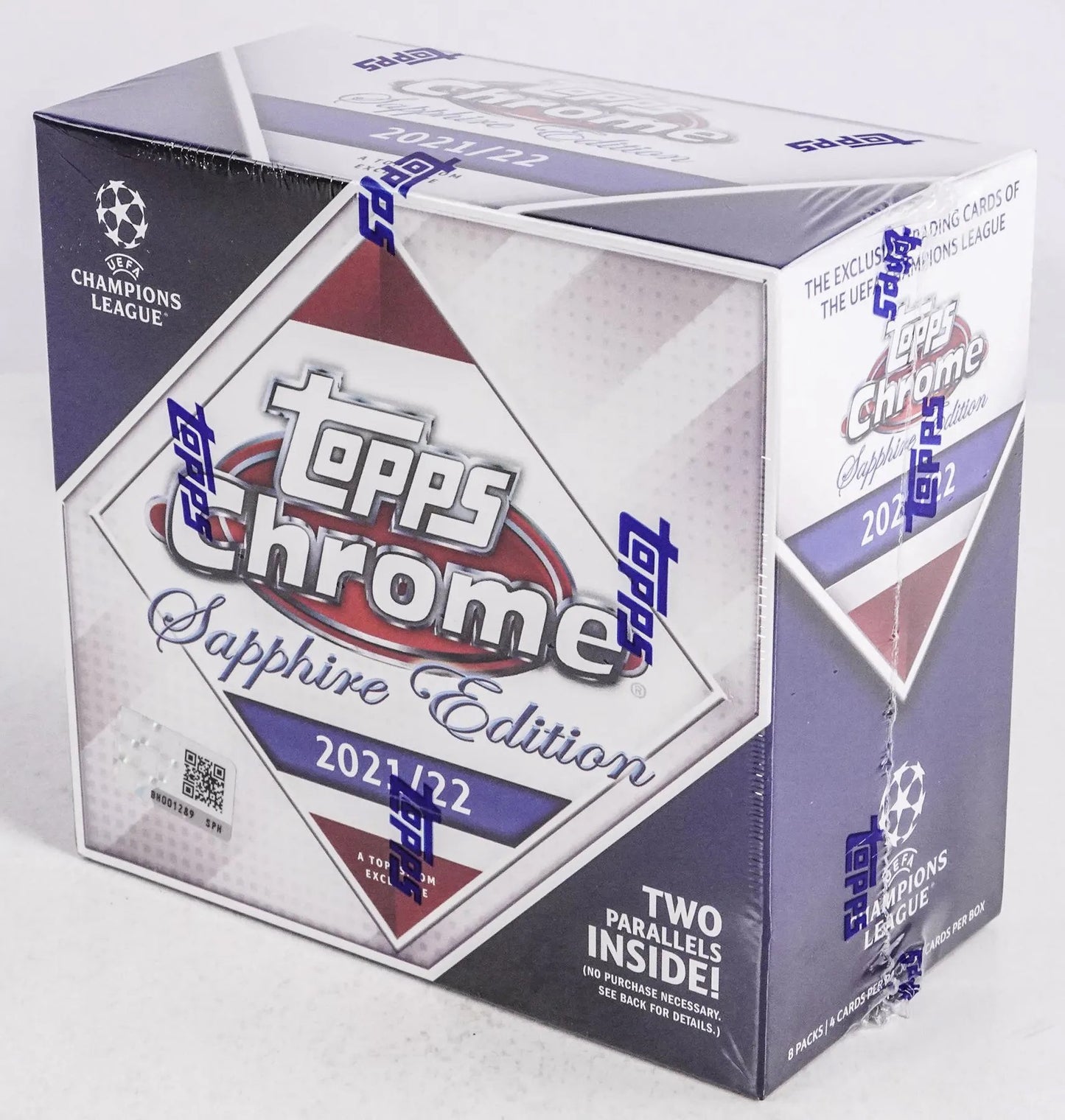 2021-22 Topps UEFA Champions League Chrome Soccer Sapphire Edition Box