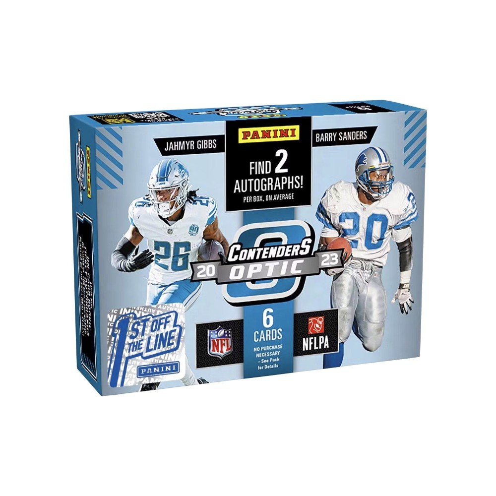 2023 Panini Contenders Optic Football Hobby Box - 1st Off The Line (FOTL)