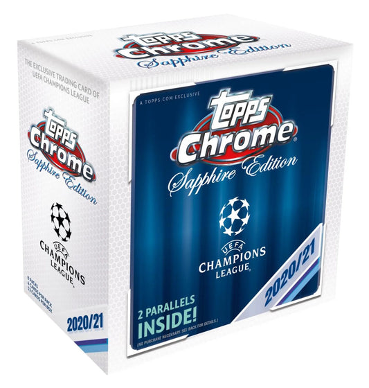 2020-21 Topps Chrome Sapphire UEFA Champions League Soccer Box
