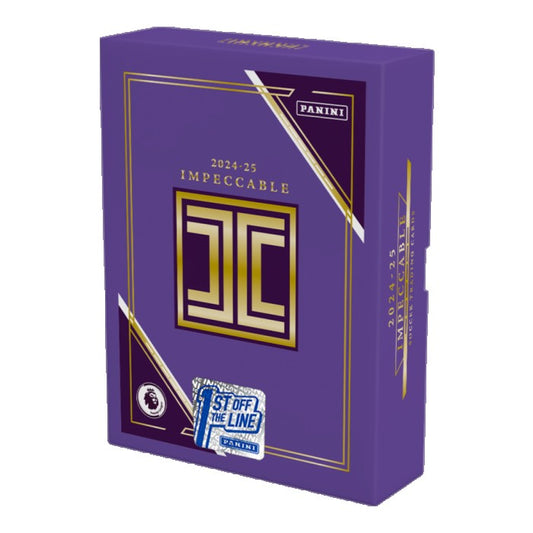 2024-25 Panini Impeccable Soccer Hobby Box - 1st Off The Line (FOTL)
