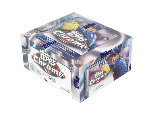 2025 Topps Chrome Baseball Jumbo Hobby Box