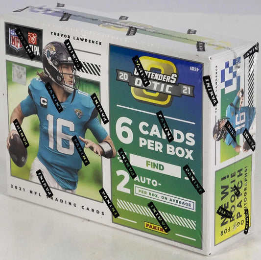 2021 Panini Contenders Optic Football Hobby Box