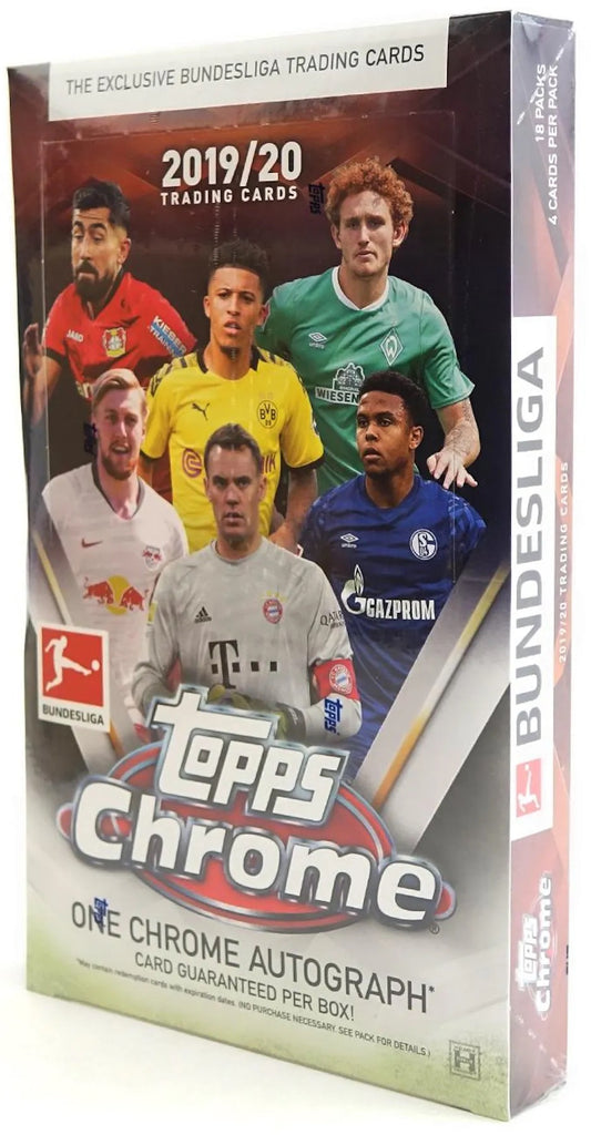 2019-20 Topps Chrome Bundesliga Soccer Hobby Box
