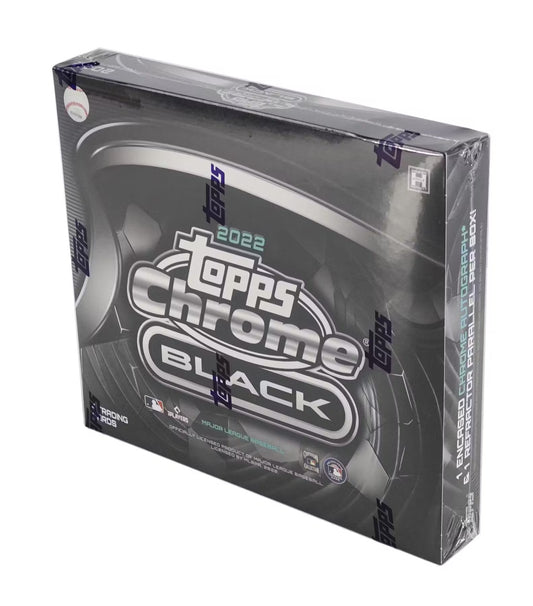 2022 Topps Chrome Black Baseball Hobby Box