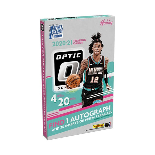 2020-21 Panini Donruss Optic Basketball Hobby Box - 1st Off The Line (FOTL)