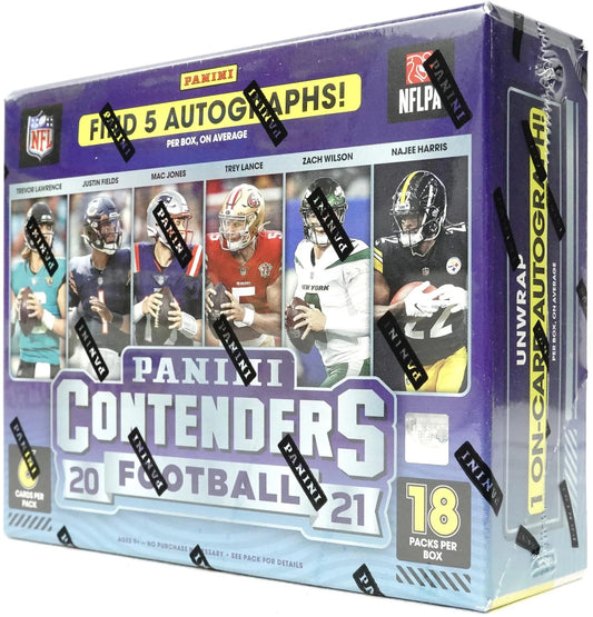 2021 Panini Contenders Football Hobby Box