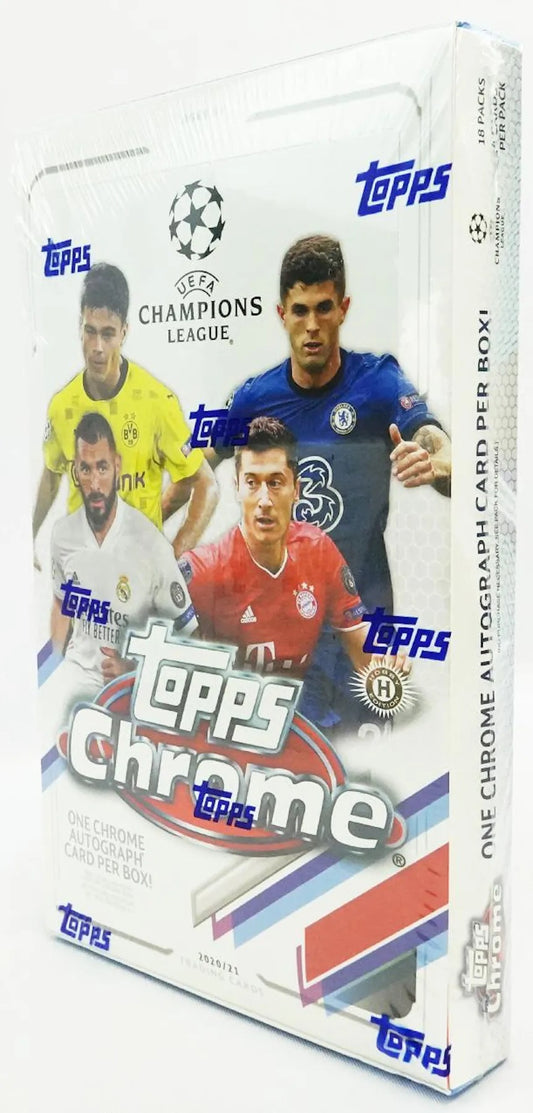 2020-21 Topps UEFA Champions League Chrome Soccer Hobby Box