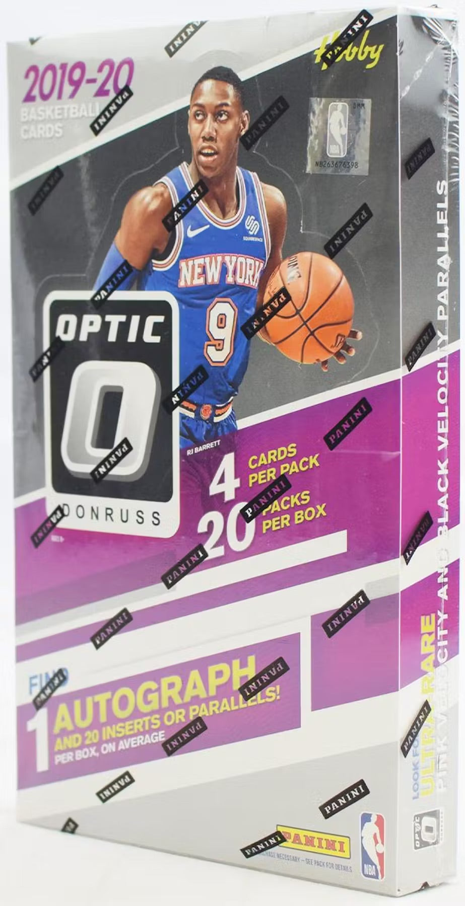 2019-20 Panini Donruss Optic Basketball Hobby Box