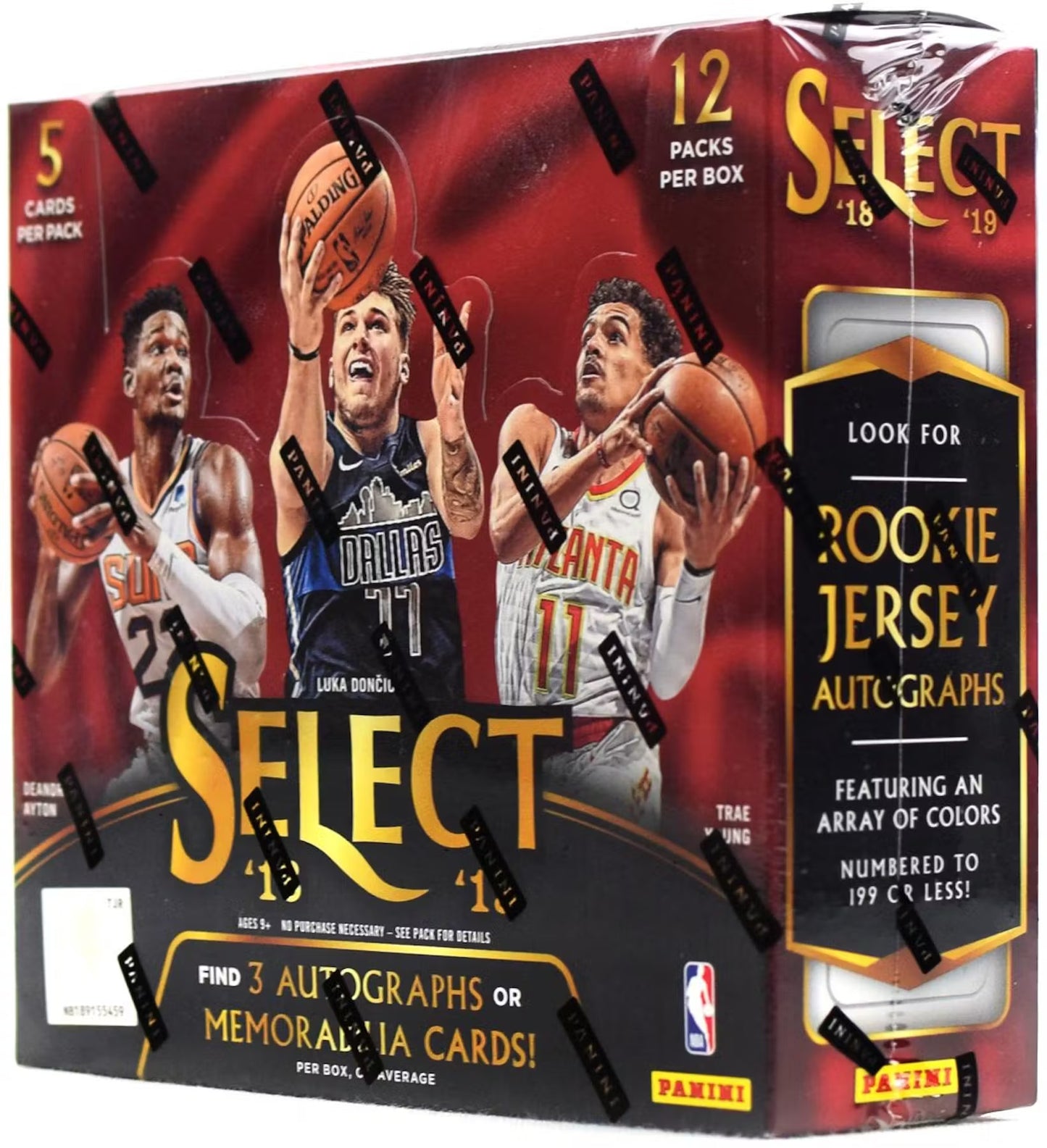 2018-19 Panini Select Basketball Hobby Box