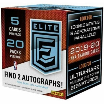 2019-20 Panini Donruss Elite Basketball Hobby Box
