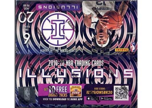 2019-20 Panini Illusions Basketball 20 Pack Retail Box