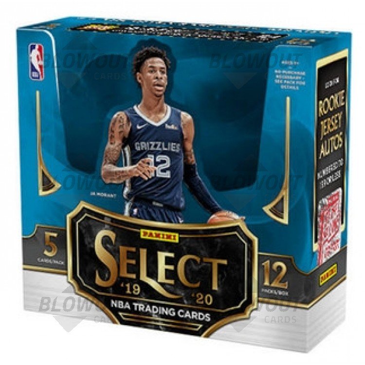 2019-20 Panini Select Basketball Hobby Box - 1st Off The Line (FOTL)